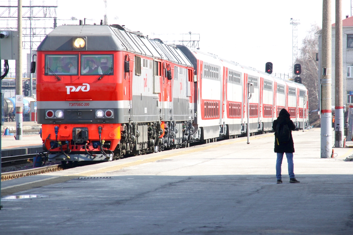 Поезд ульяновск фото