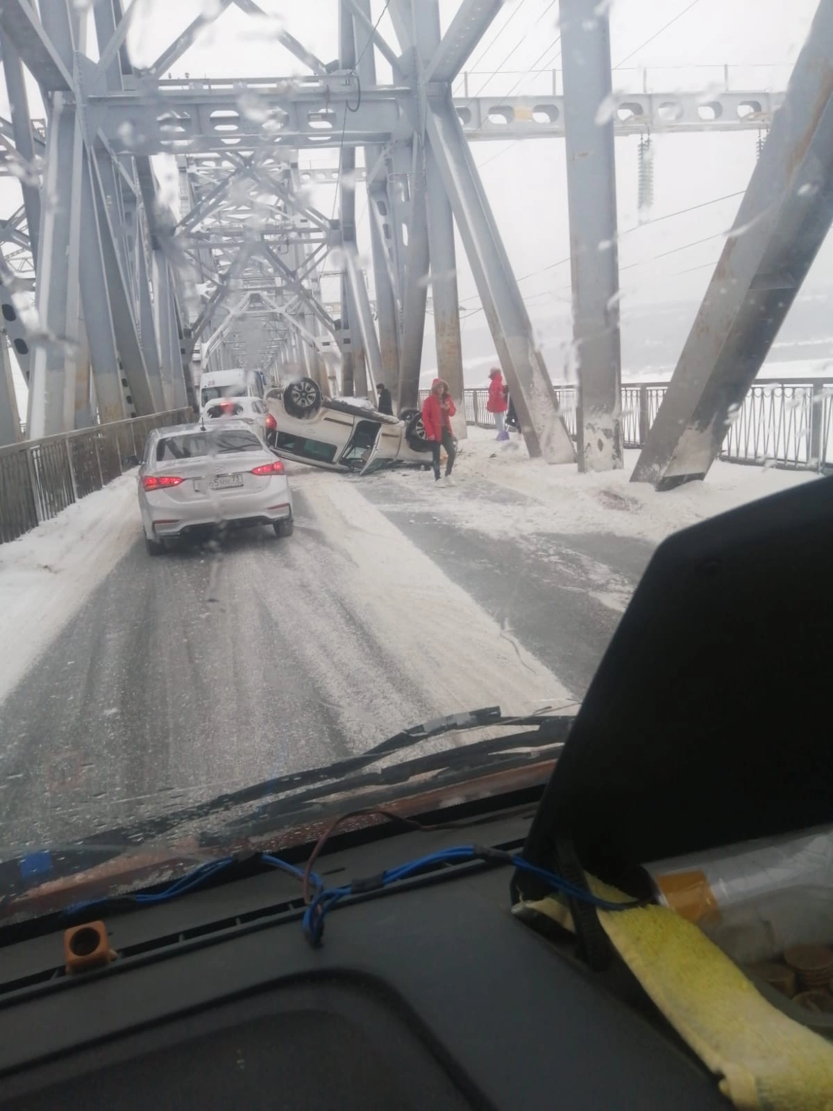 авария в ульяновске сегодня на императорском мосту