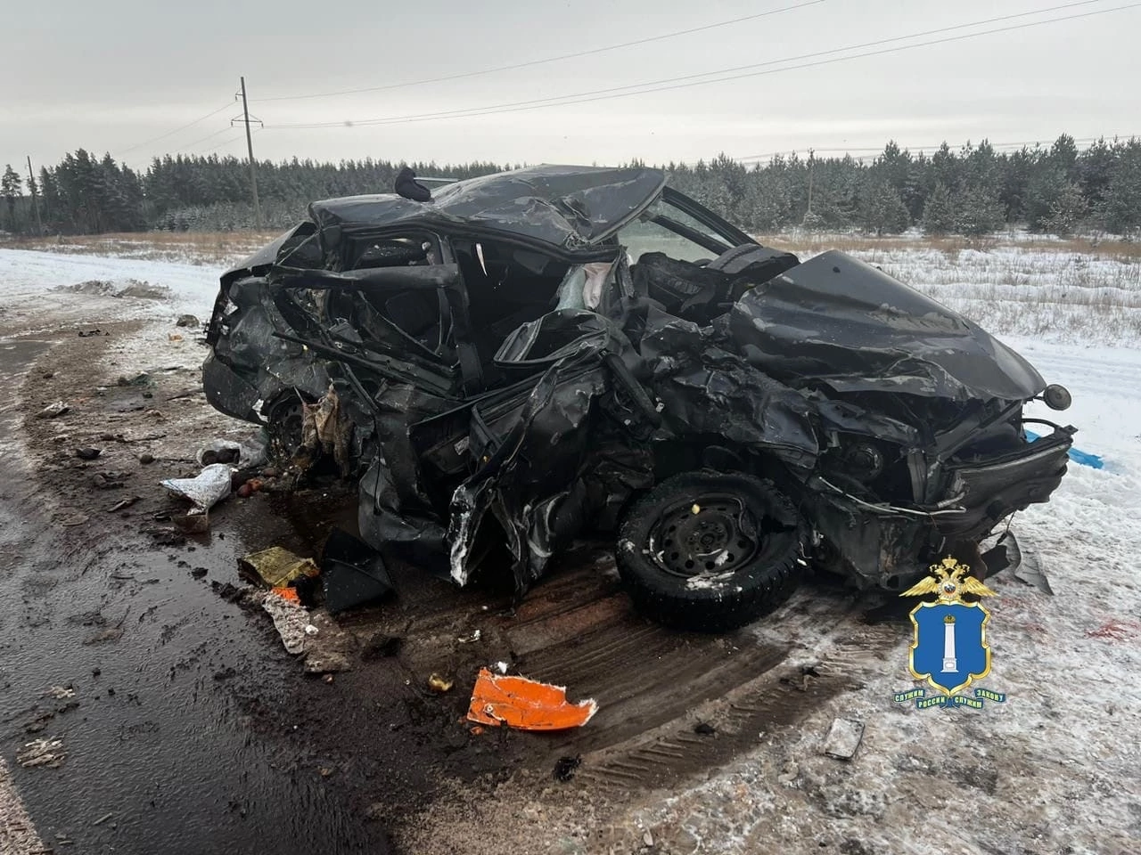 В Новоспасском районе в массовом ДТП погибли два человека | Новости  Ульяновска. Смотреть онлайн