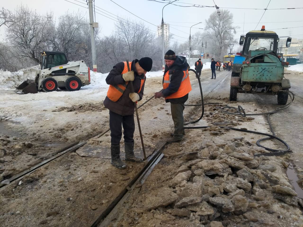 водоканал добринка липецкая область. порыв 2019. порыв теплосети.
