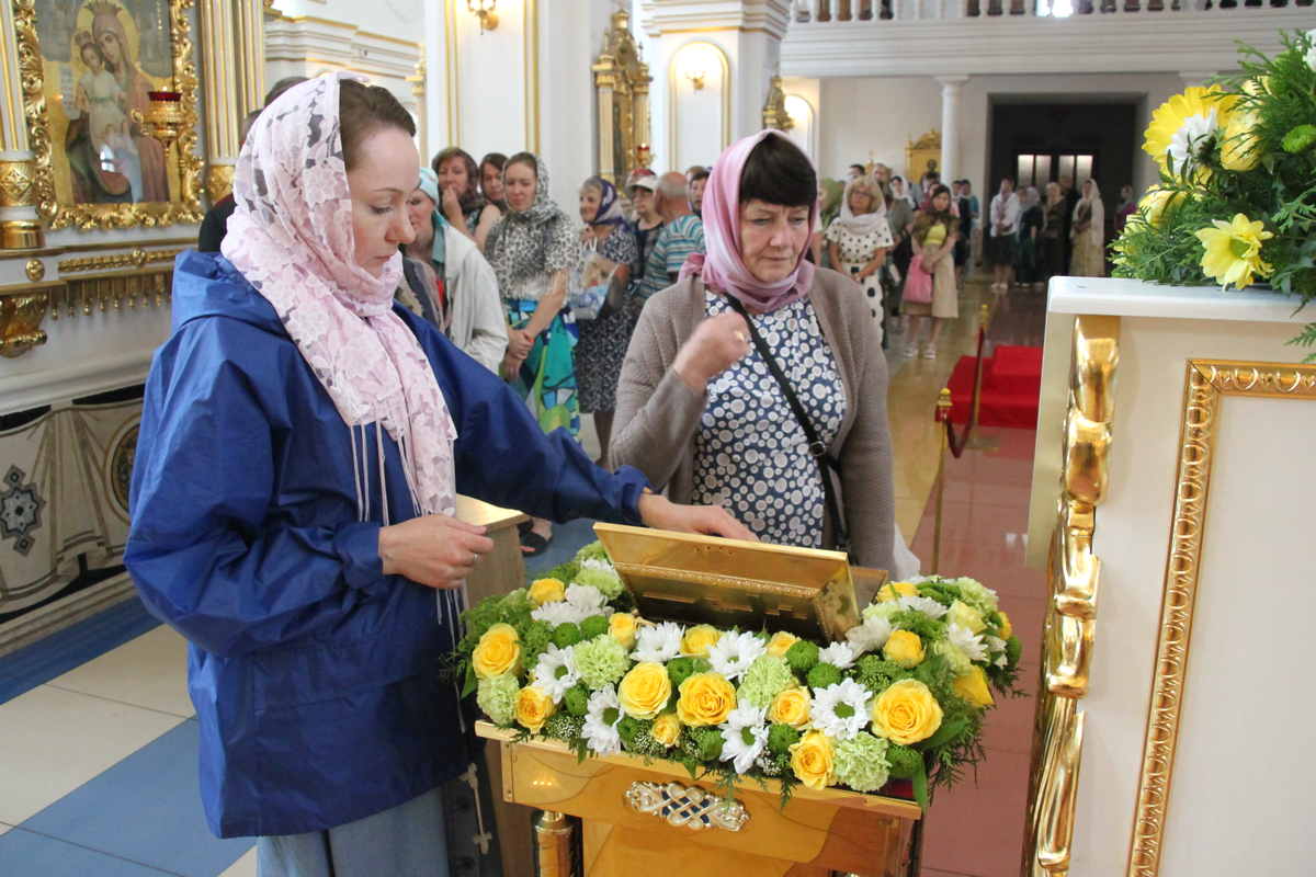 Храм Матроны Московской в пос здравница