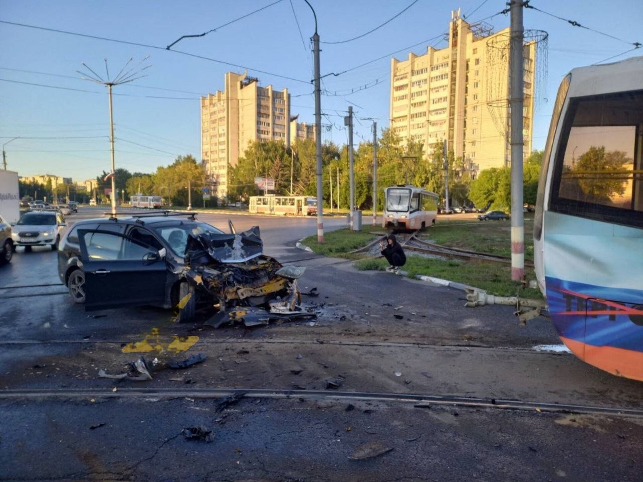 ДТП В Серпухове Московское шоссе