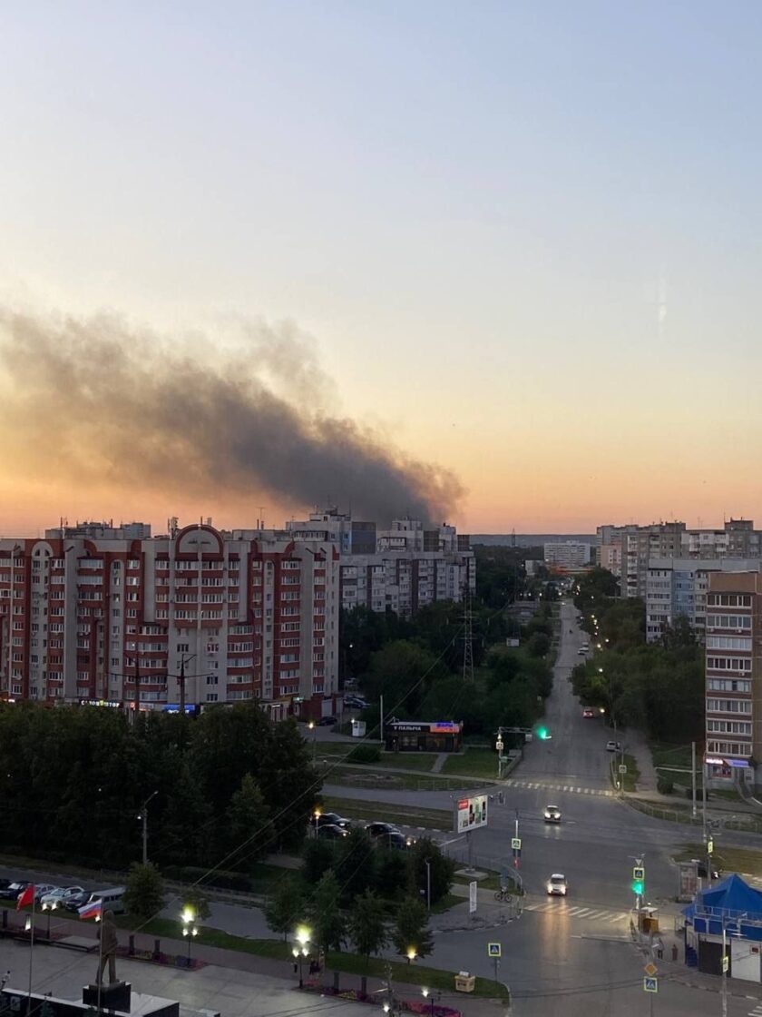 Пожар на Московском шоссе. Все подробности | Новости Ульяновска. Смотреть  онлайн